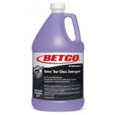 Betco 25704 Bar Glass Detergent - Gallon, 4 per Case